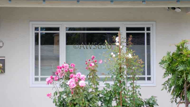 Andersen Casement window with prarie S.D.L. grid installed in San Carlos,Ca